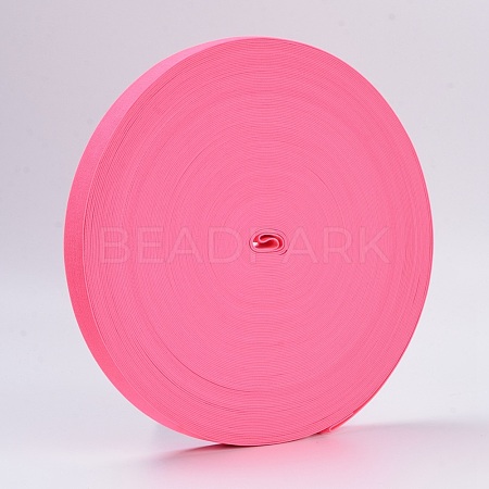 Colored Flat Elastic Rubber Band EC-WH0002-06-1