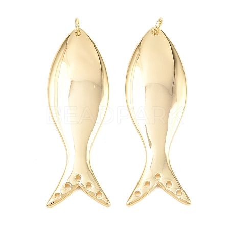 Brass Pendants KK-P353-11G-01-1