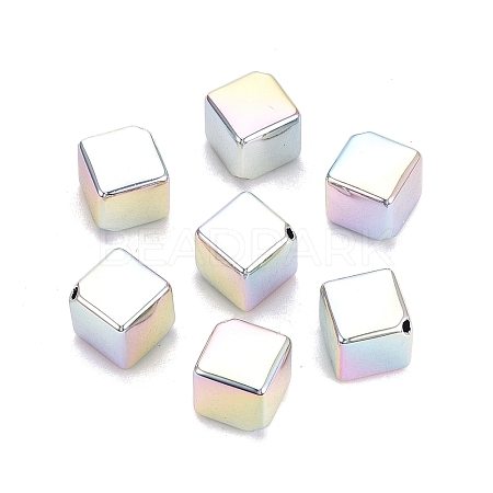 UV Plating Opaque Acrylic Beads OACR-Q198-12-1