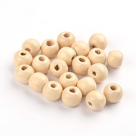 Natural Wood Beads X-TB023-1
