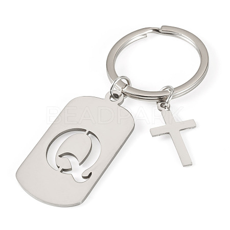 1Pc Stainless Steel Keychains KEYC-TADJ0001-08Q-1