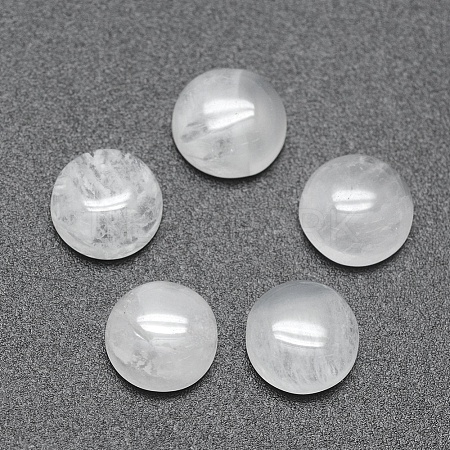 Natural Quartz Crystal Cabochons X-G-E492-H-09-1