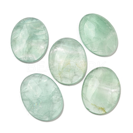 Natural Green Fluorite Cabochons X-G-C115-01B-09-1