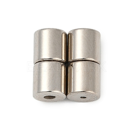 Brass Magnetic Clasps X-KK-H202-01P-01-1