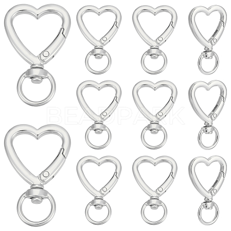 15Pcs Alloy Swivel Clasps FIND-UN0007-75P-1