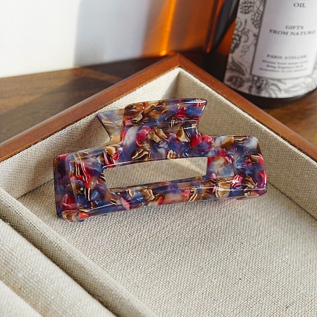Cellulose Acetate(Resin) Claw Hair Clips LS-PW-WGE4026-05-1