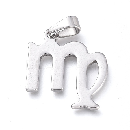 Non-Tarnish 304 Stainless Steel Pendants STAS-L210-06E-P-1