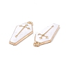 Alloy Enamel Pendants ENAM-H039-10G-D-2