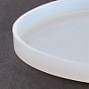 DIY Flat Round Cup Mat Silicone Molds DIY-E036-02-6