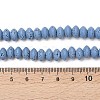 Synthetic Lava Rock Beads Strands G-B087-02A-08-4