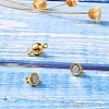 Brass Magnetic Clasps KK-TA0007-32-4