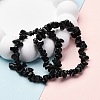 Natural Indian Agate Stretch Bracelets BJEW-JB03681-04-6