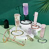 8Pcs 8 Styles Iron Crystal Scepter Display Stands ODIS-NB0001-52-4