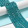 Transparent Glass Beads LS-EGLA-A035-T8mm-D12-2