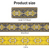 Ethnic Style Embroidery Polyester Ribbons OCOR-WH0060-87-2