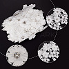 Polyester Lace Trim OCOR-WH0068-84A-6