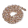 Transparent Electroplate Glass Beads Strands LS-EGLA-N013-T4mm-B23-2