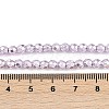 Baking Paint Electroplated Synthetic Non-magnetic Hematite Beads Strands G-H072-A01-01I-4