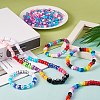 1200Pcs 2 Style 3 Colors Opaque & Transparent Acrylic European Beads OACR-SZ0001-27-5