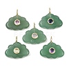 Natural Green Aventurine Pendants GG-CBA5B00-01G-02-1