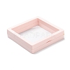 Square Transparent PE Thin Film Suspension Jewelry Display Box LS-CON-D009-01A-04-2