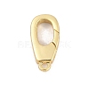Brass Spring Gate Clasps KK-M311-24G-02-1