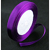 Dark Violet Single Face Satin Ribbon X-RC006-35-1
