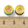 Brass European Beads KKB-L215-028G-3