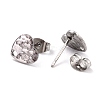 304 Stainless Steel Stud Earring Findings STAS-I183-05A-P-3