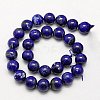 Natural Lapis Lazuli Beads Strands X-G-G423-4mm-A-2