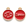 Alloy Enamel Pendants LS-ENAM-S124-01B-07D-1