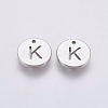 Non-Tarnish 304 Stainless Steel Charms STAS-P212-15P-17-1