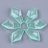 Transparent Spray Painted Glass Pendants GLAA-S183-21A-02-1