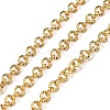 Brass Textured Oval Chains CHC-C014-23G-1