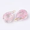 Glass Pendants X-GLAA-Q070-005E-2