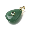 Natural Green Aventurine Pendants GG-CBA7610-07G-07-2