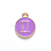 Alloy Enamel Pendants X-ENAM-S124-01A-01I-2