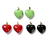 Brass Enamel Pendants KK-M324-06A-G-1