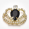 Brass Cabochons KK-T043-02G-2