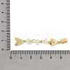 Brass Pave Cubic Zirconia Clear Cubic Zirconia & Natural White Jade & Enamel European Dangle Charms GG-CBA3401-01G-B05-3