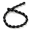 Natural Black Onyx Agate Beads Strands G-NH0019-C05-13-3