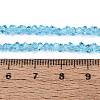 Transparent Glass Beads Strands GLAA-N018-3mm-16-2