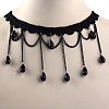 Gothic Style Vintage Lace Choker Necklaces X-NJEW-Q291-31-1