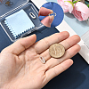 2Pcs 925 Sterling Silver Spring Gate Rings AJEW-BBC0002-58-3
