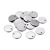 Non-Tarnish 201 Stainless Steel Charms STAS-F255-043P-10mm-1