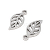 Non-Tarnish 316 Stainless Steel Charms STAS-C096-10E-P-2