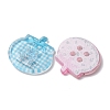 4-Hole Button Plastic Cabochons BUTT-V001-01-2