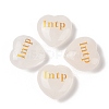 Natural Quartz Crystal Heart Engraving MBTI Figurines Statues for Home Office Desk Decorations X1-G-K353-05F-1