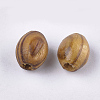 Pine Natural Wood Beads WOOD-S053-10-2
