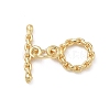 Brass Toggle Clasp KK-D289-53B-G-1